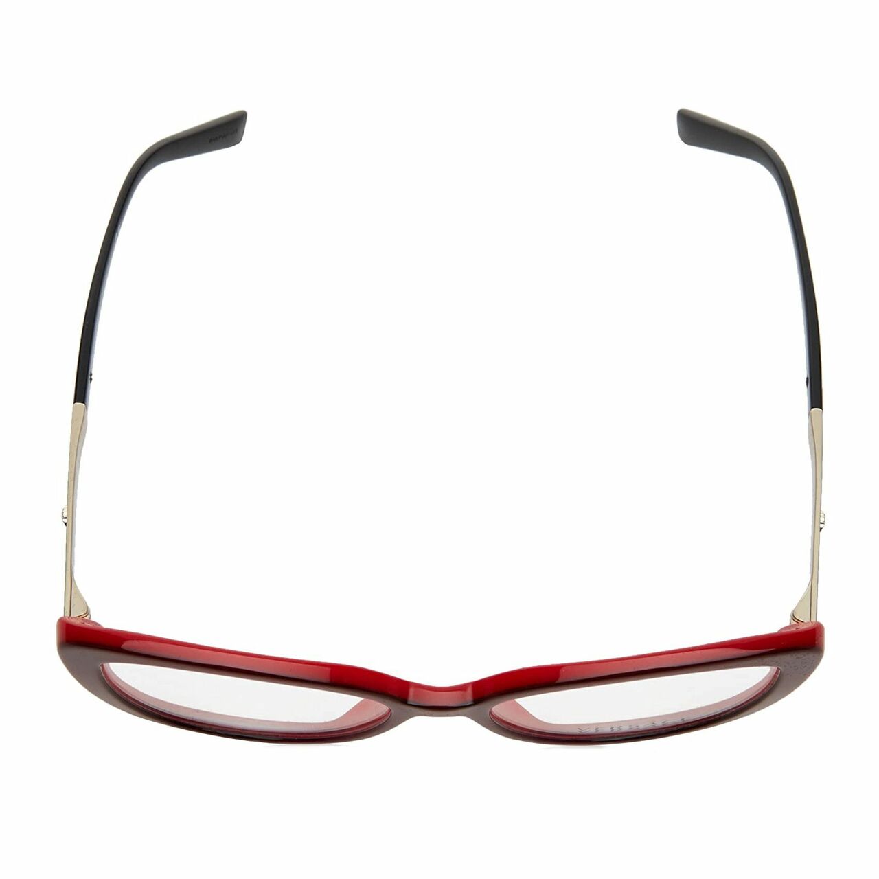 Versace VE3229-5188 Red Cat-Eye Women's Plastic Eyeglasses showcasing a bold red frame and stylish cat-eye shape.