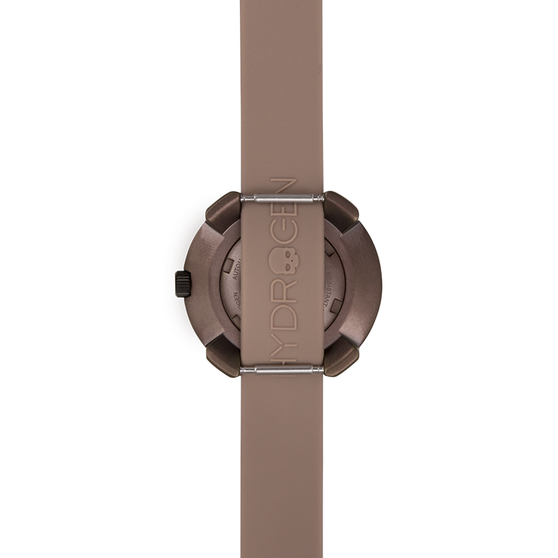 Vista Numero All Brown watch featuring a brown-toned dial, petite 29mm case, and high-performance brown silicone strap.