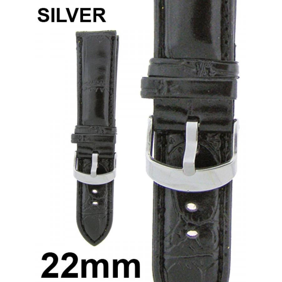 A stylish 22mm watch band in various colors, showcasing its durable material and comfortable design.