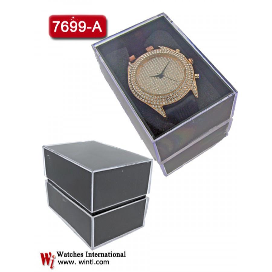 Elegant watch box with multiple compartments for storing and displaying watches, featuring a plush interior and durable exterior.