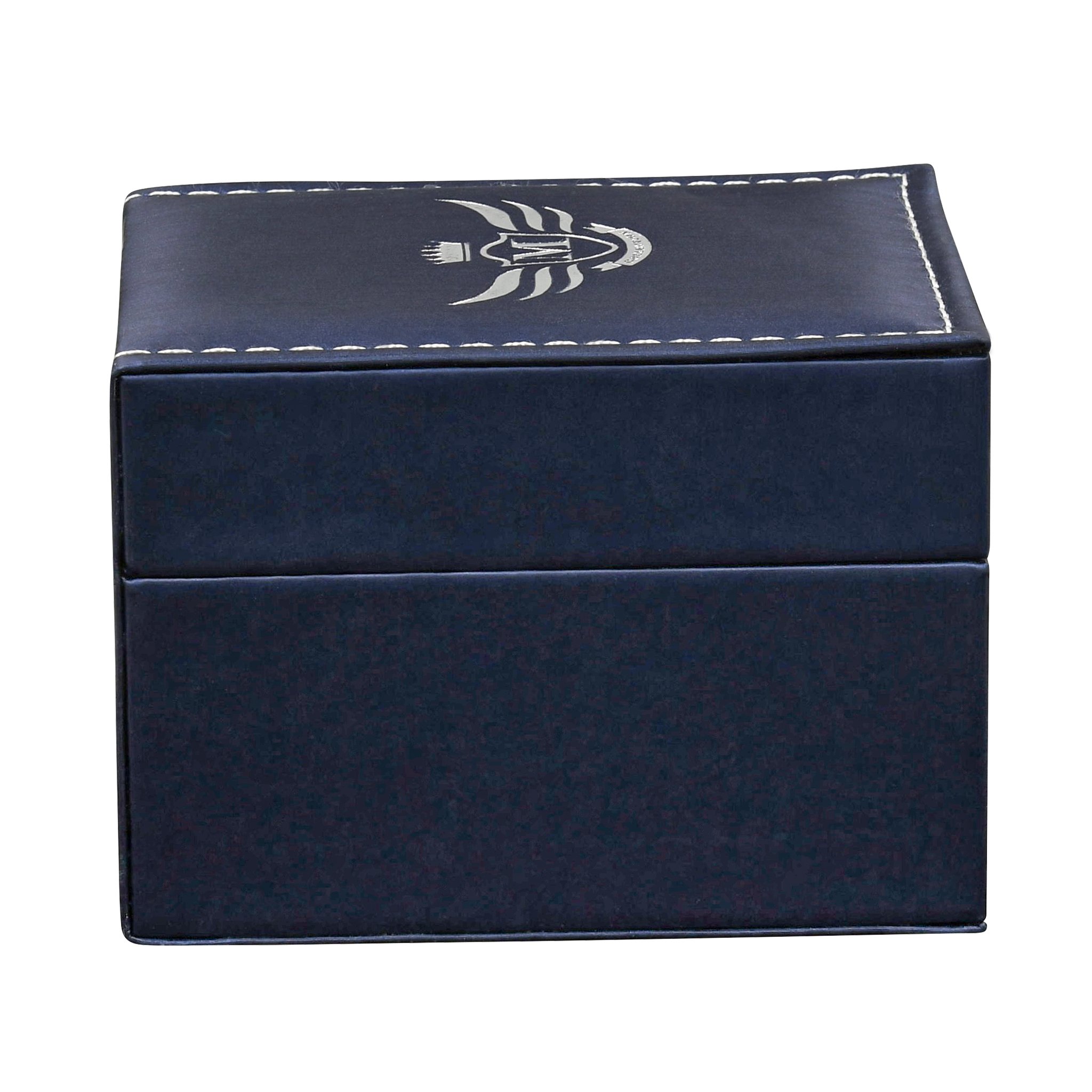 Elegant WATCH COFFER BOX designed for storing watches and jewelry, featuring a soft removable cushion for protection.