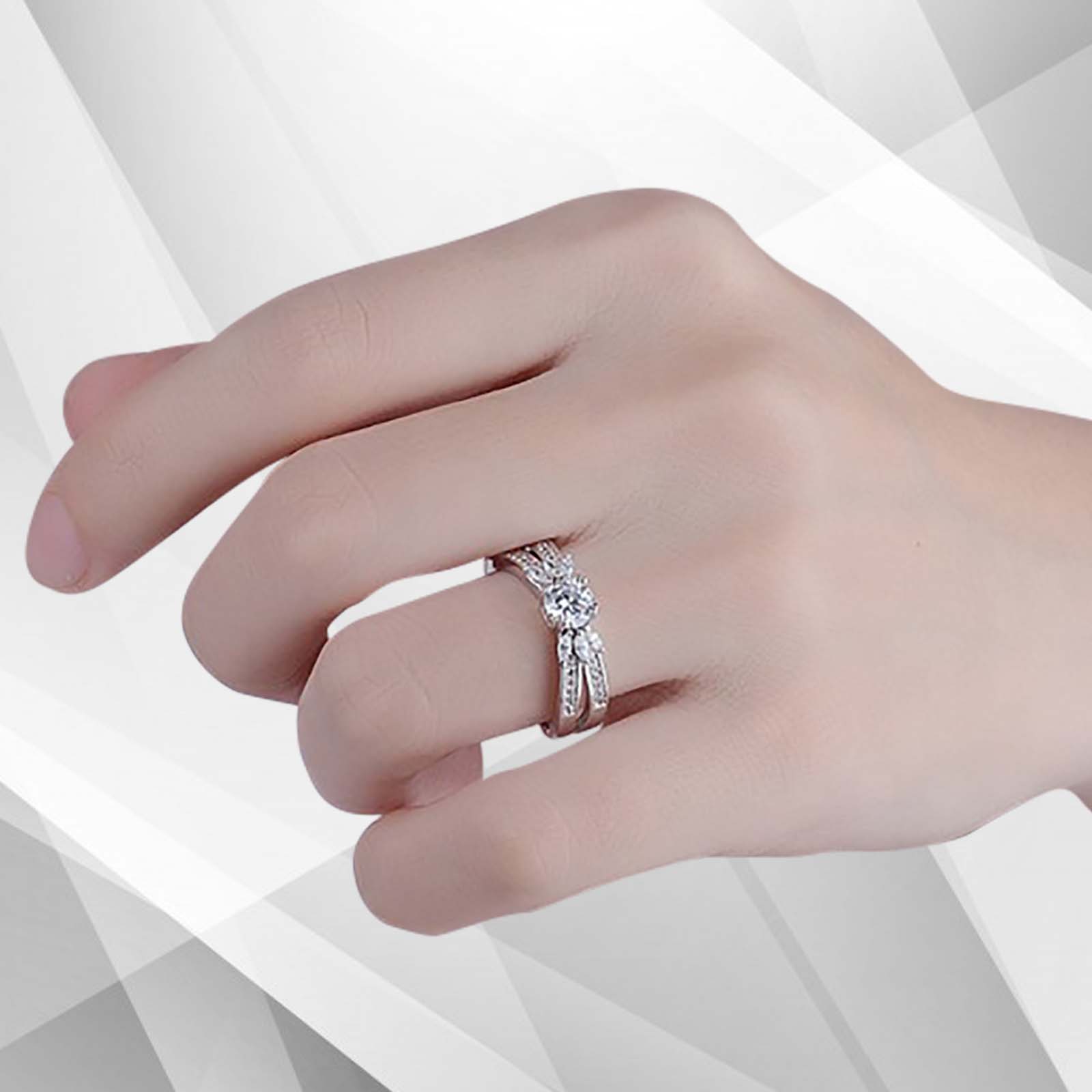 2.00Ct Round-Cut Diamond Solitaire Bridal Engagement Ring in 18Ct White Gold, showcasing a brilliant diamond set in elegant prong settings.