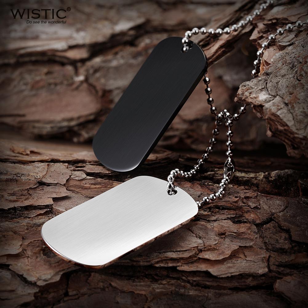 Bespoke Tag Pendant Necklace made of 316L surgical stainless steel with 14K gold PVD plating, showcasing its elegant design and durability.