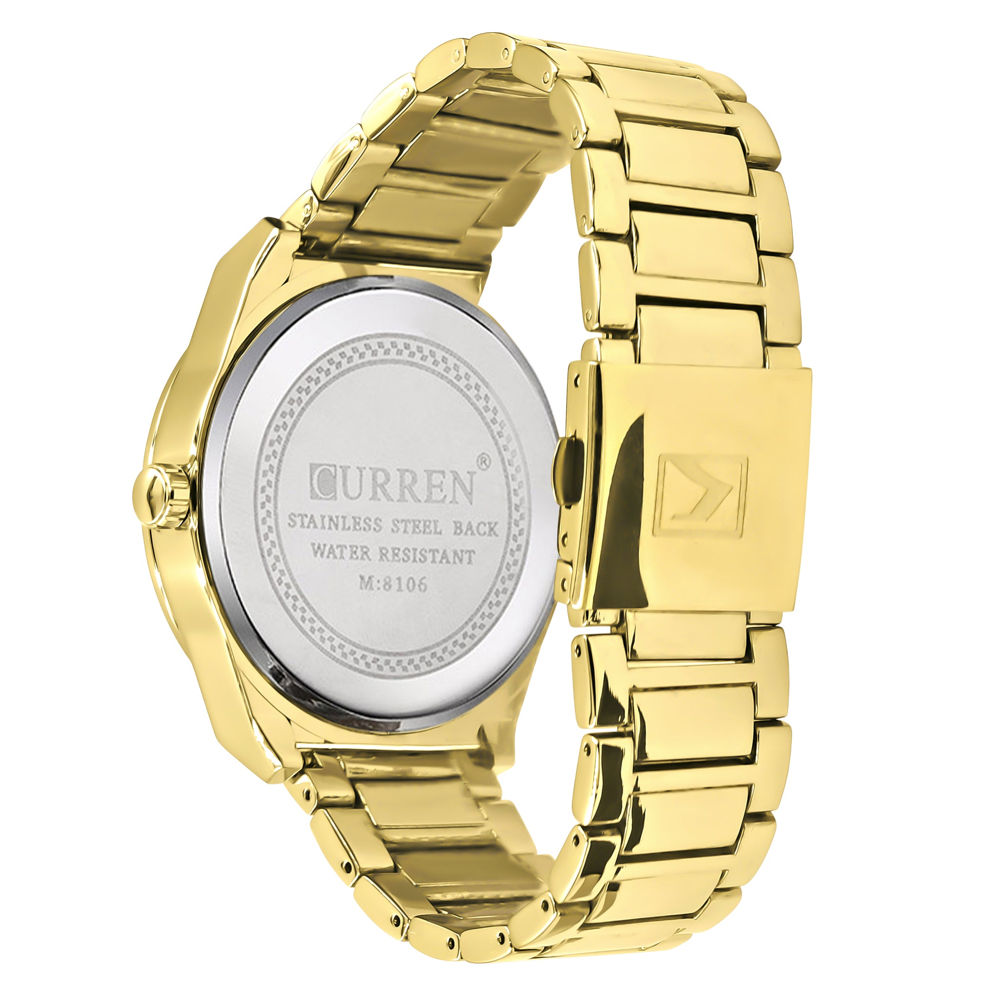 BLANCH METAL CURREN WATCH | 551382 featuring a sleek metal design, large dial, and stylish band, perfect for any occasion.