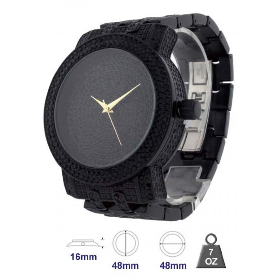 Bling Metal Watch showcasing its shiny metal finish and bold design, perfect for stylish individuals.