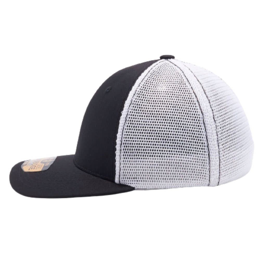 Pack of 6 CAMBRIDGE MESH STRETCH caps in S/M size, showcasing a classic design with a curved visor and breathable mesh fabric.