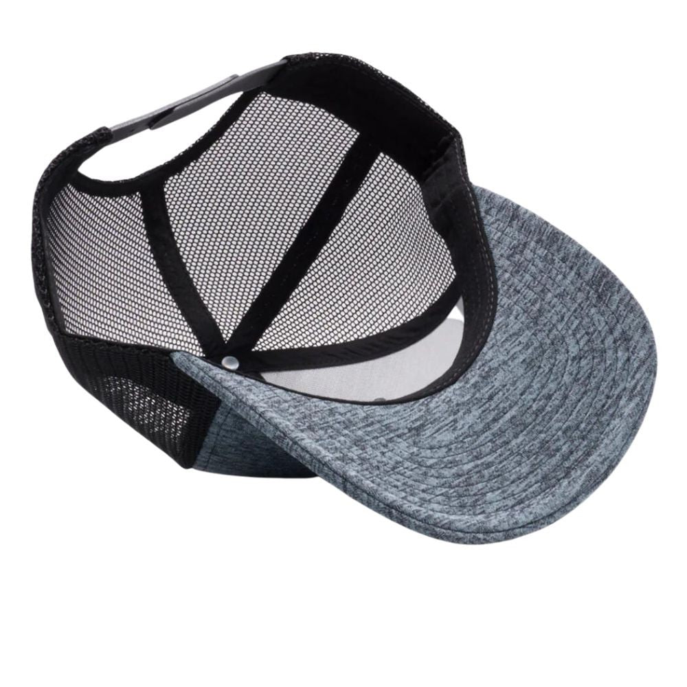 A pack of 6 Cambridge Space Dyed Mesh Trucker Hats featuring a stylish design and durable polyester material.