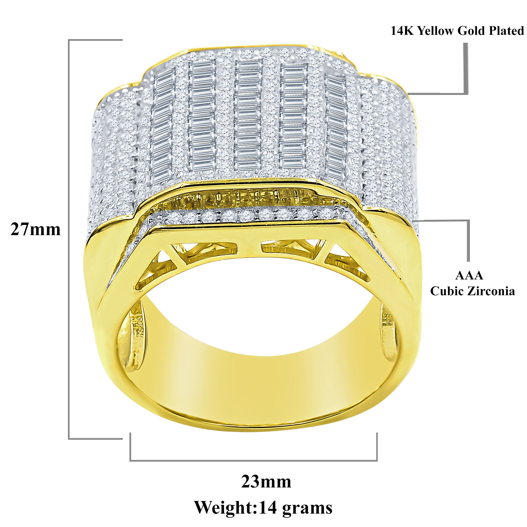 CHARISMA Silver Ring featuring dazzling cubic zircon stones in a unique square motif design, crafted from 925 sterling silver.