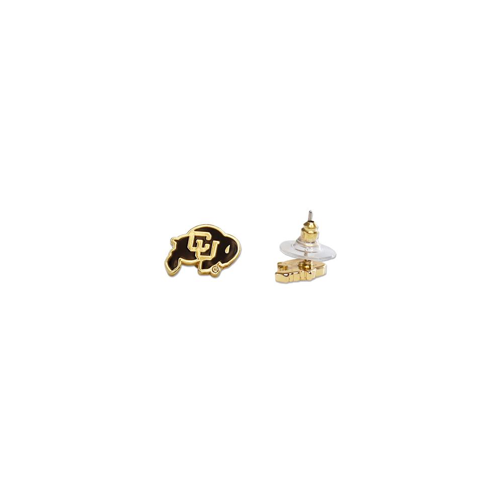 Stylish Colorado Post Earrings featuring surgical stainless steel posts, perfect for University of Colorado fans.