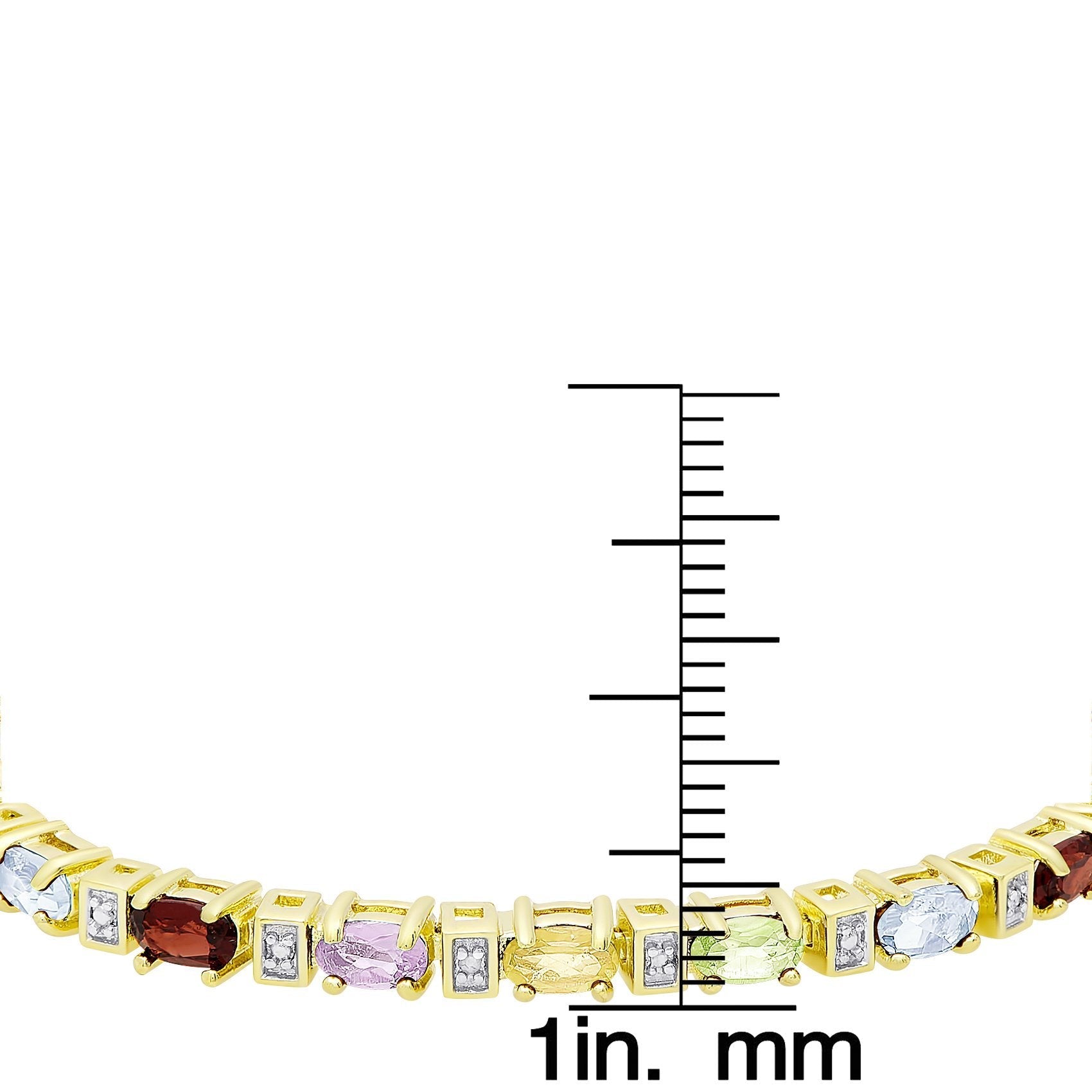 Colors of the Rainbow Bolo Adjustable Bracelet in 18K Gold Plated, showcasing vibrant colors and a lobster clasp closure.