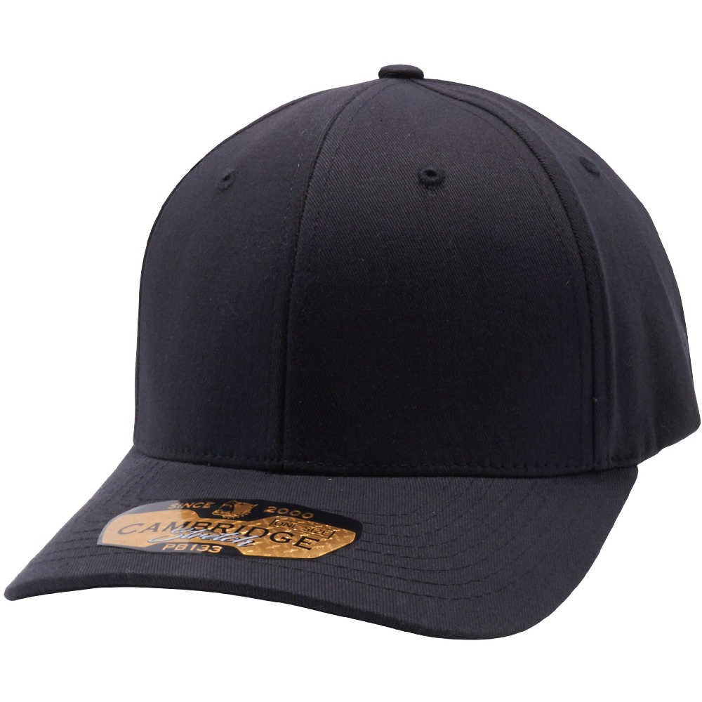 A pack of six Comfort Fit One Size Baseball Caps in various colors, showcasing their mid-profile design and curved visor.