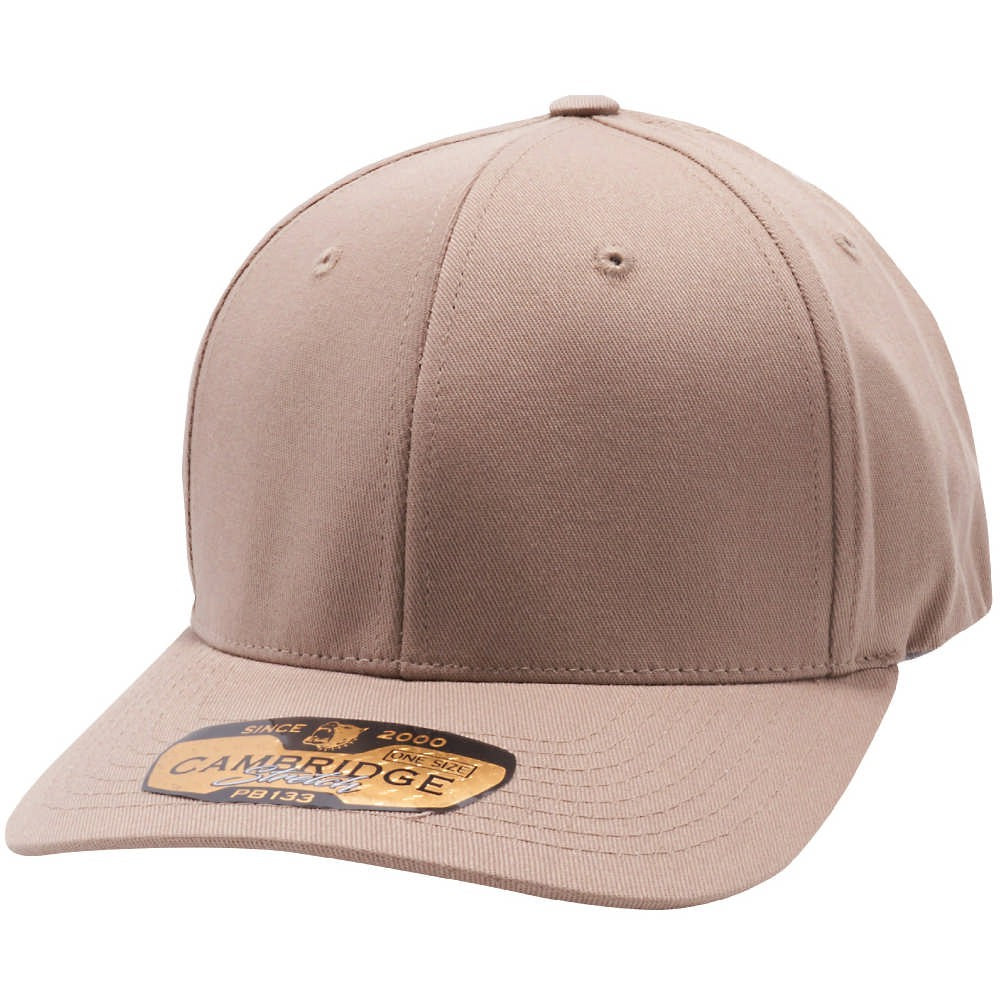 A pack of six Comfort Fit One Size Baseball Caps in various colors, showcasing their mid-profile design and curved visor.