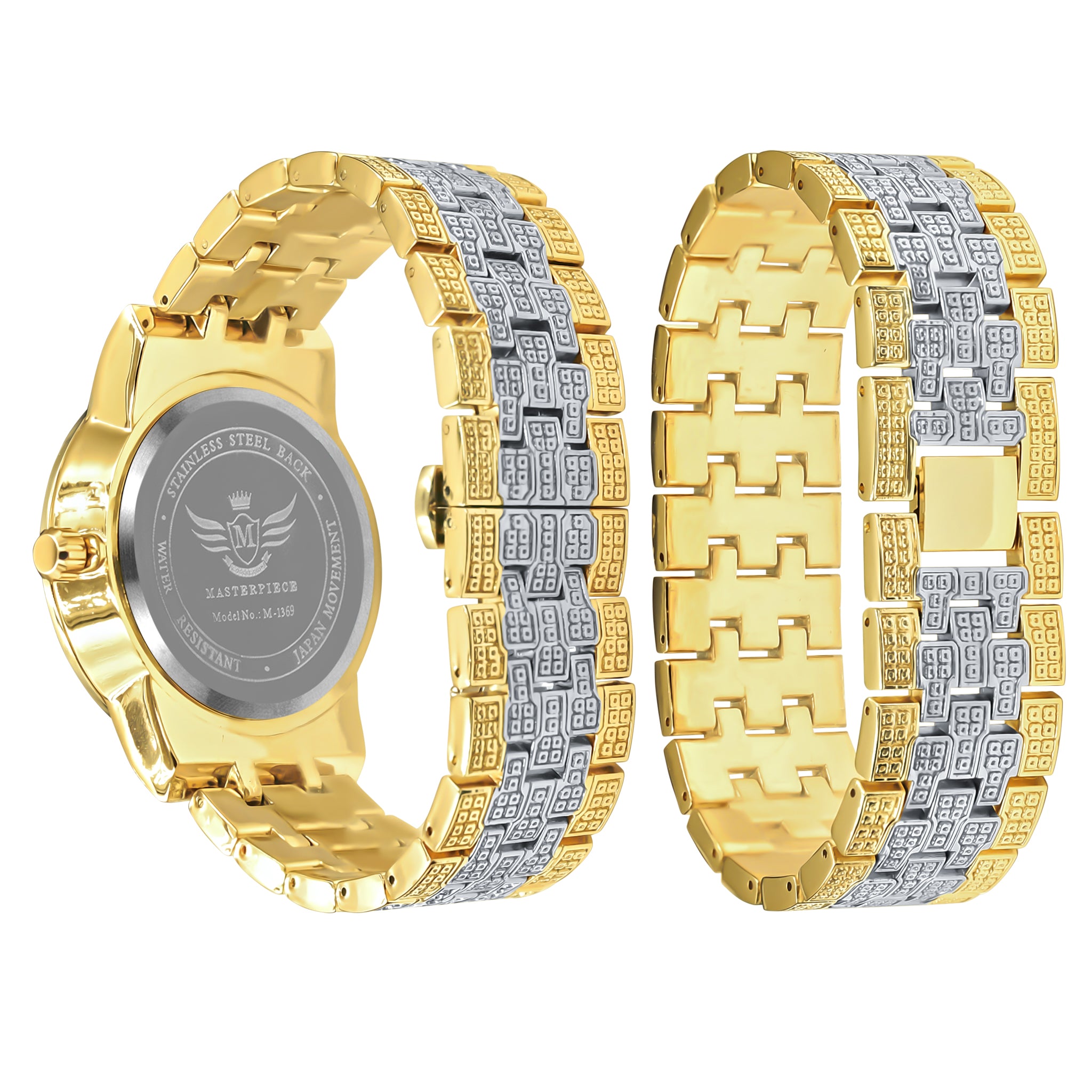 CANDIDUS Watch Set I 5307242 featuring crystal stones, two-toned design, and elegant round dial.