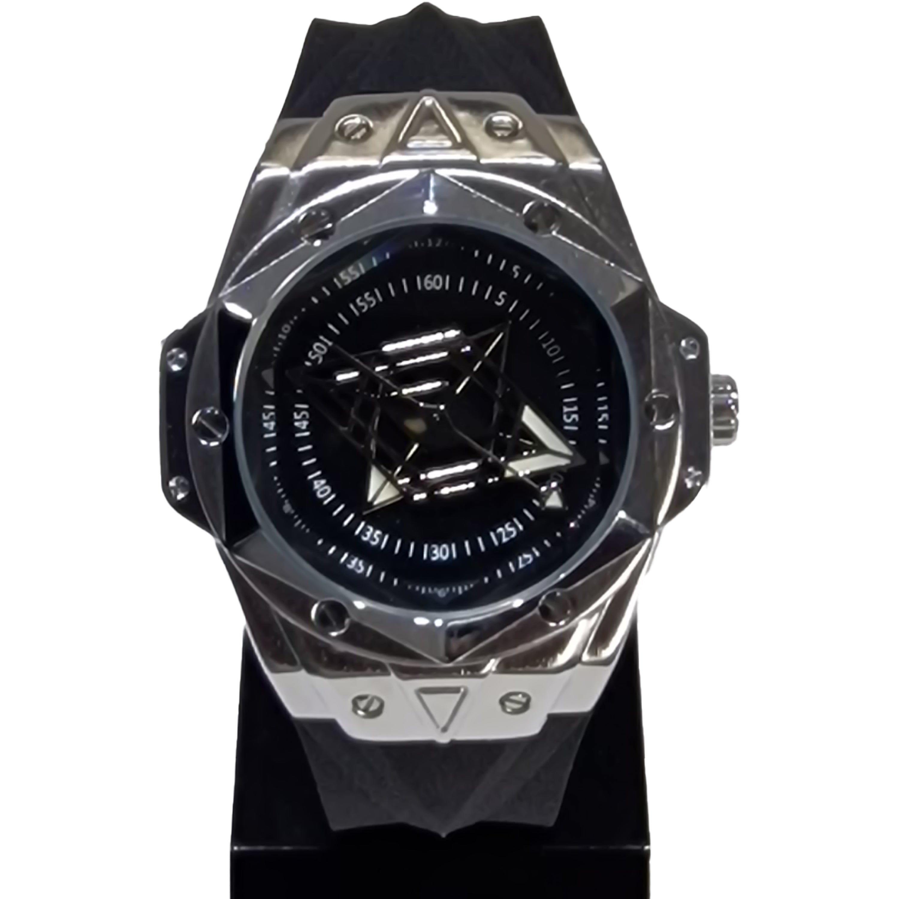 CRLi Damus PL Men's Watch featuring a stainless steel band and luminous markers, showcasing elegance and durability.