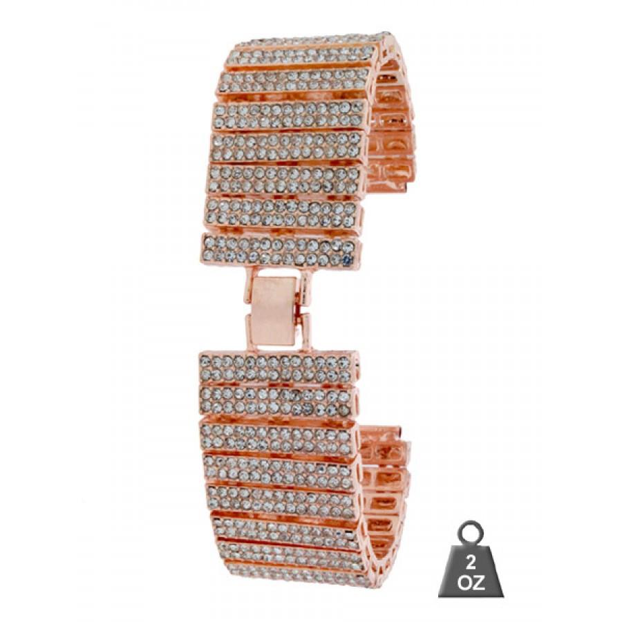 A luxurious crystal watch band featuring sparkling crystals, designed to enhance any wristwatch with elegance and style.