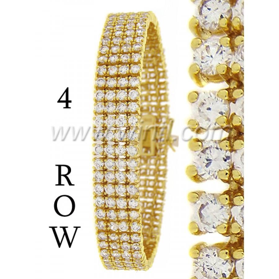 A beautiful CZ Bracelet featuring sparkling cubic zirconia stones set in a delicate design, perfect for any occasion.