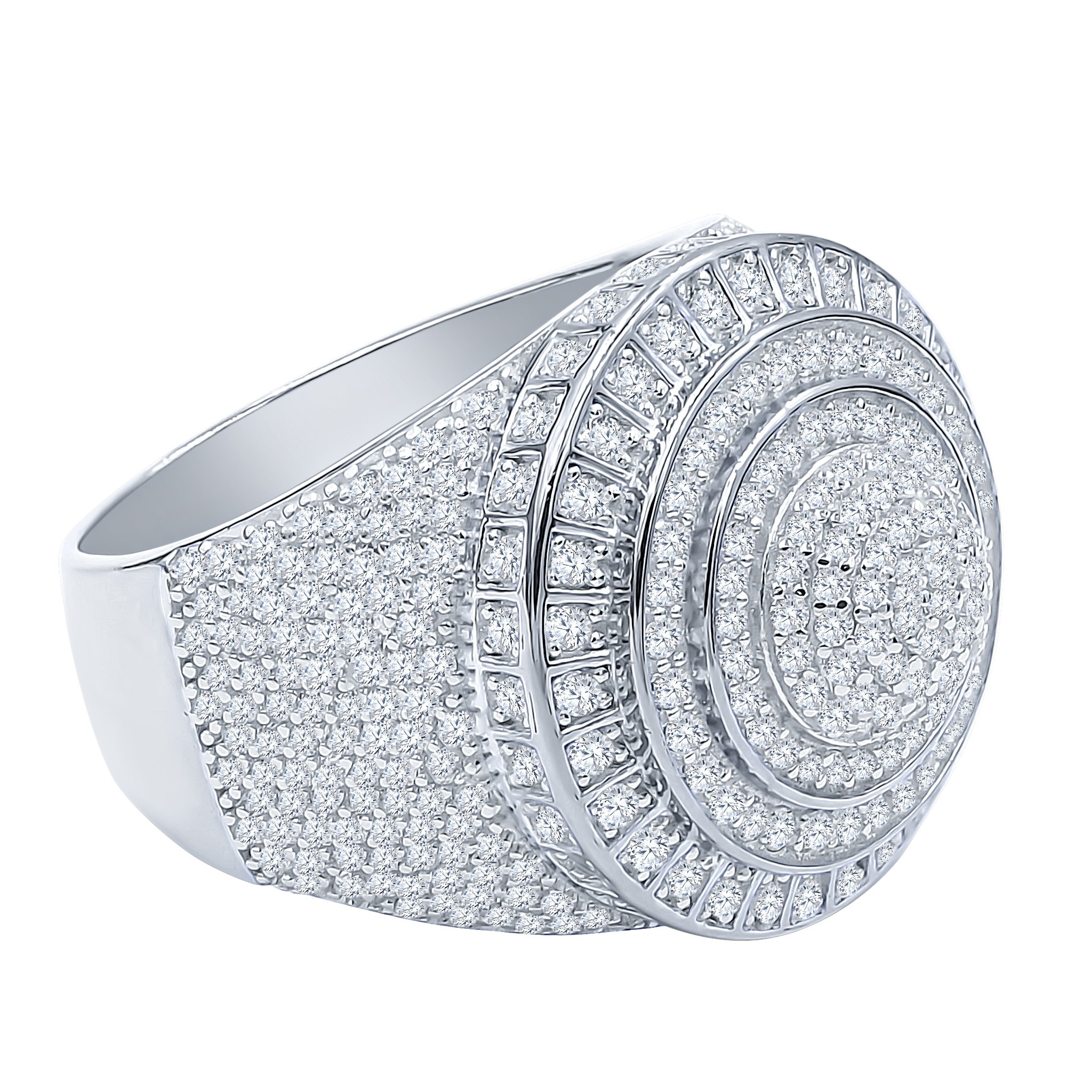 DAZZLE Silver Ring featuring 925 sterling silver and cubic zircon stones, showcasing a brilliant design and elegant craftsmanship.