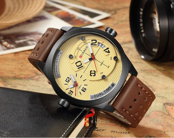 EMBELLISHING CLASSIC LEATHER I 5412629 watch featuring a stylish design with a comfortable wristband and dual knobs for time adjustment.