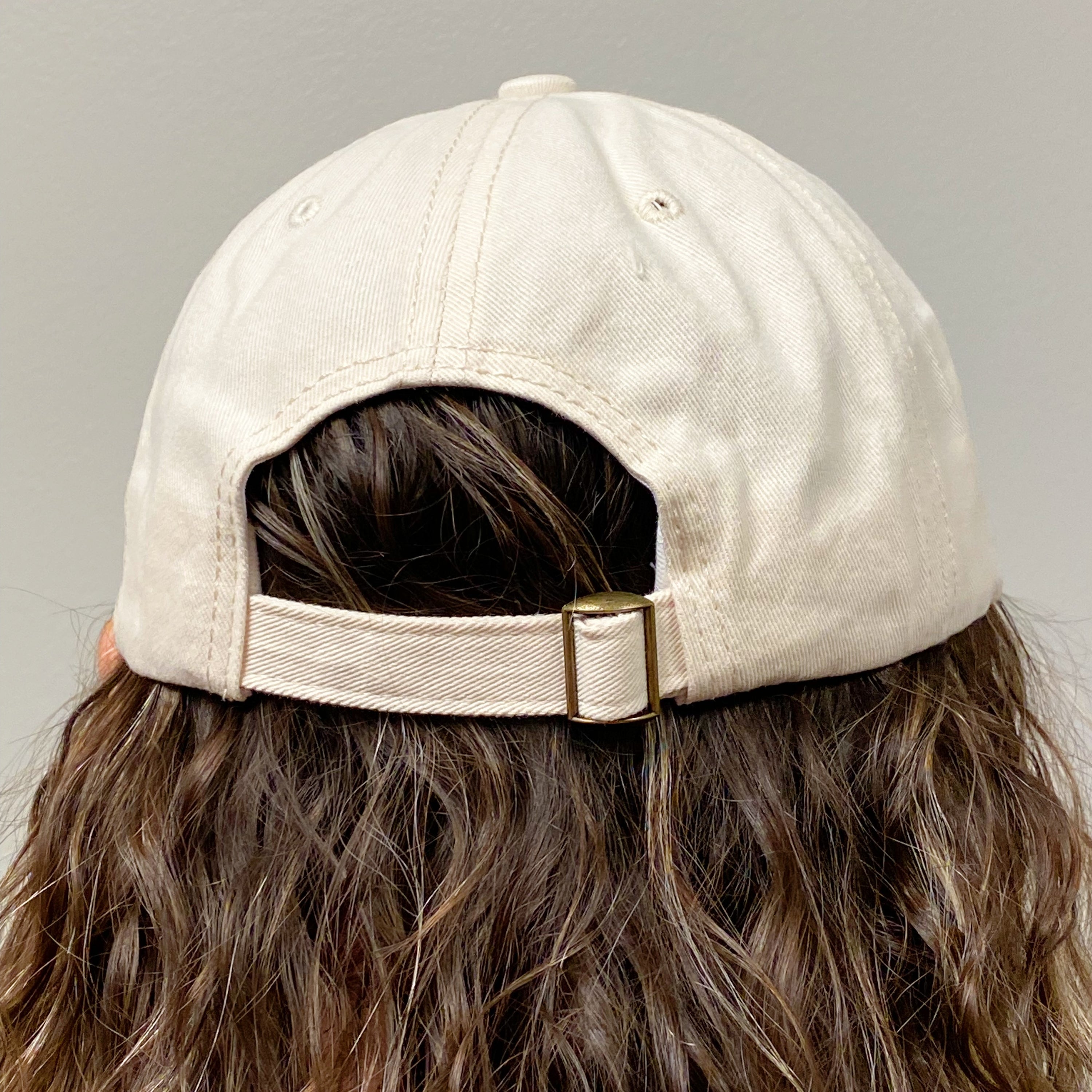 Favorite Word Cotton Ball Cap featuring 3D embroidery, adjustable strap, and curved brim, made from high-quality cotton.