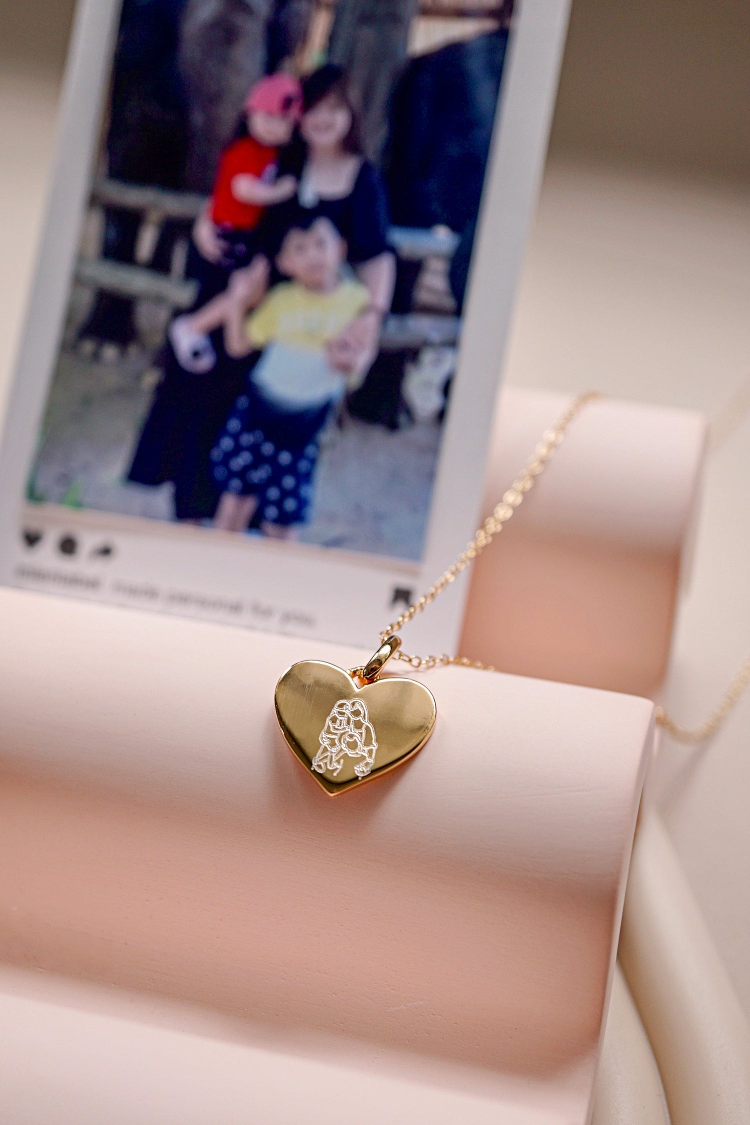 Gold Starry Heart Pendant featuring a heart shape adorned with delicate stars, symbolizing self-love and individuality.