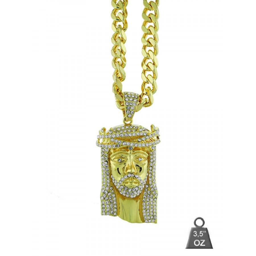 A collection of stylish Hip Hop Jewelry including chains, rings, and pendants showcasing urban fashion.