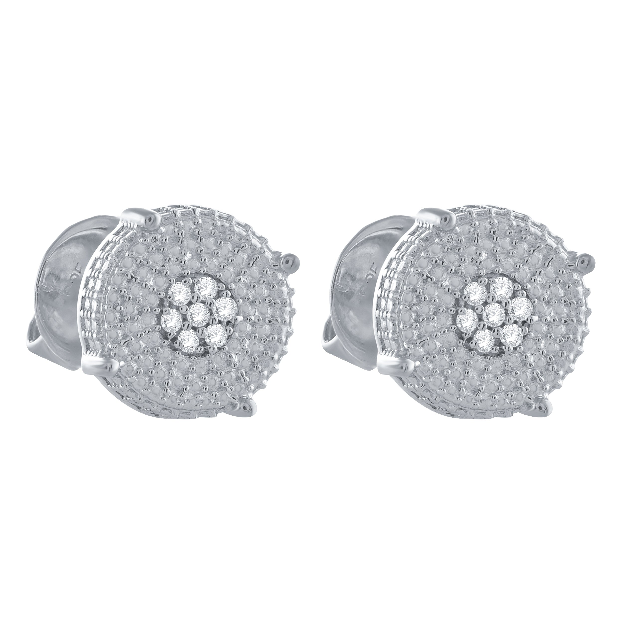 JASNY Earrings featuring intricate oblique design with sparkling diamonds, showcasing a chic and edgy style.