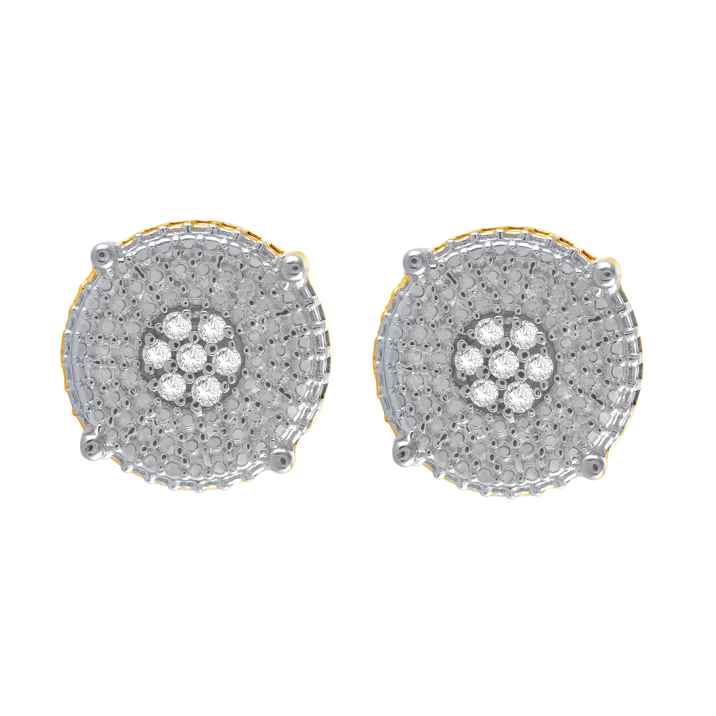 JASNY Earrings featuring intricate oblique design with sparkling diamonds, showcasing a chic and edgy style.