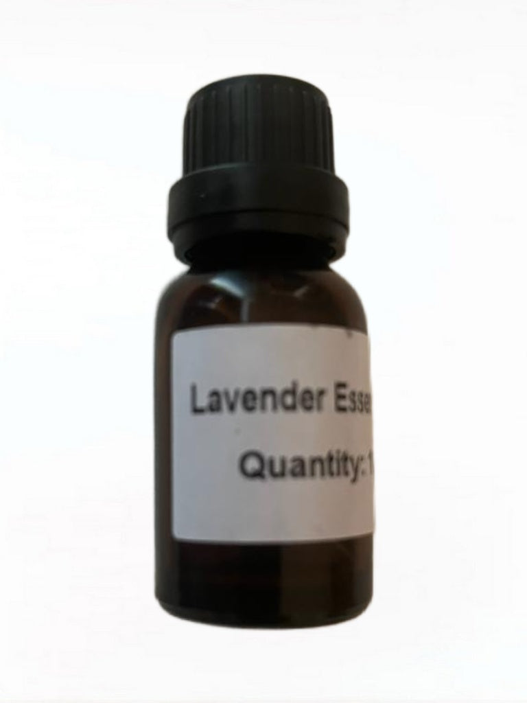 A 10 ML bottle of 100% pure Lavender Essential Oil, showcasing its elegant design and natural essence.