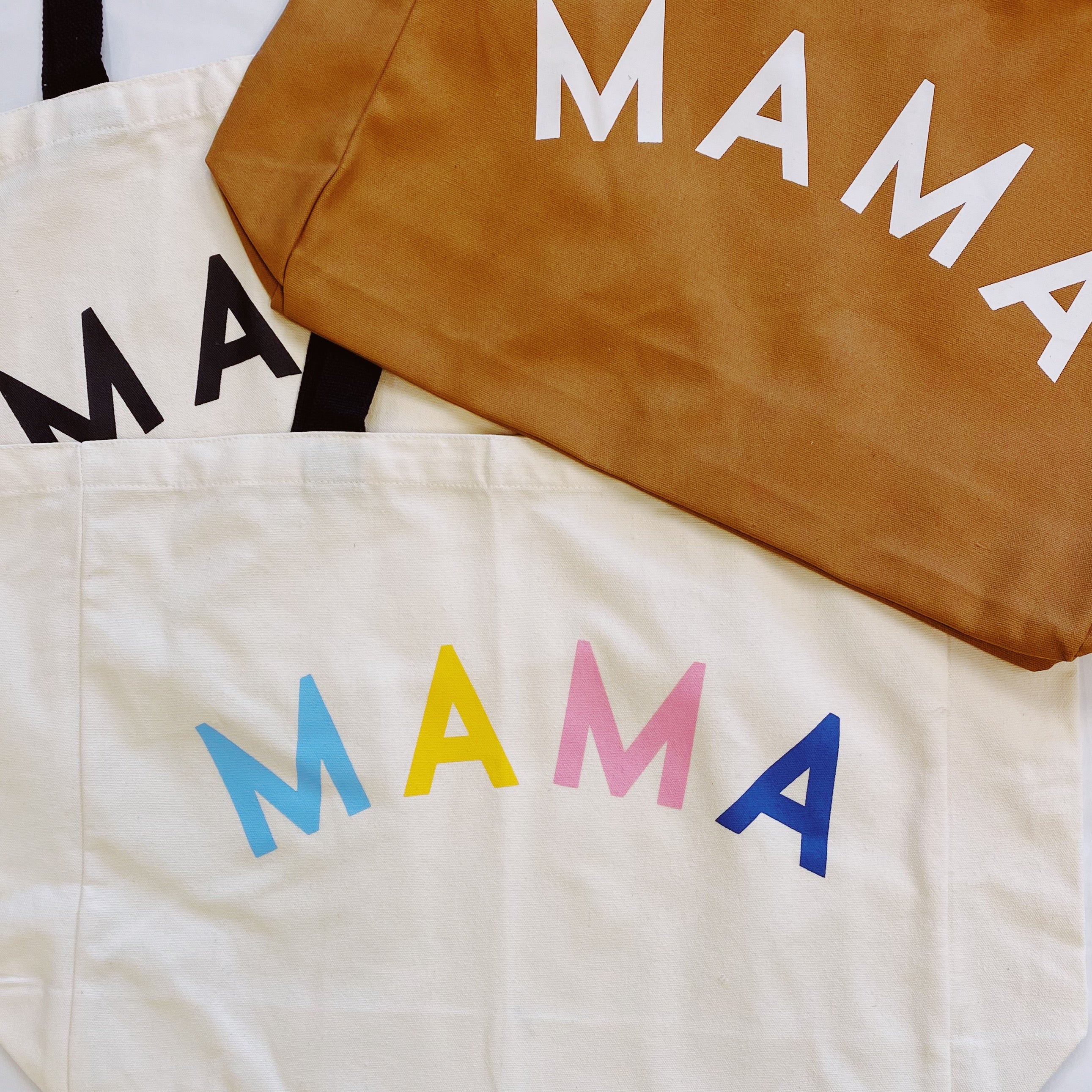 Mama Canvas Tote bag featuring stylish MAMA design, made from durable canvas fabric.