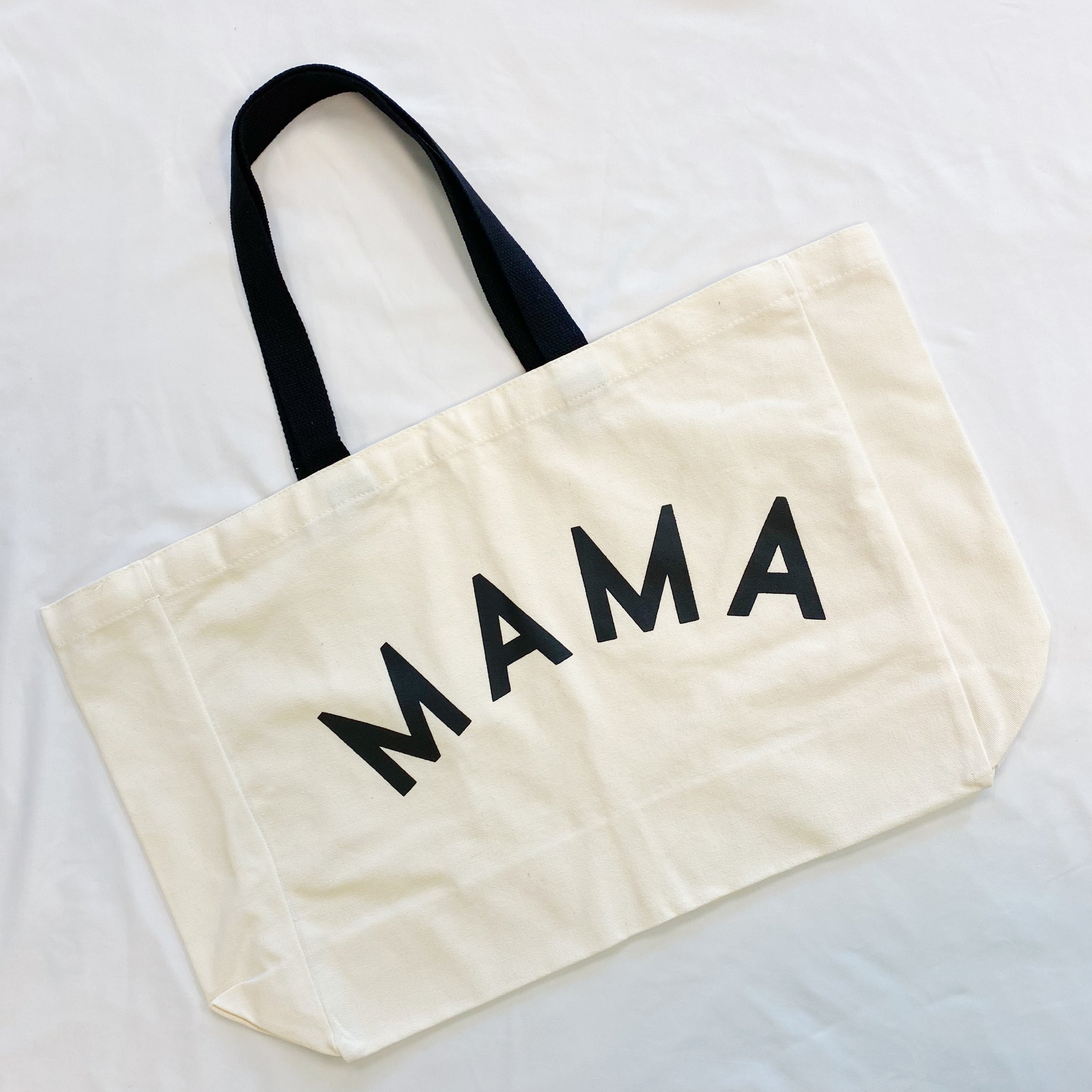 Mama Canvas Tote bag featuring stylish MAMA design, made from durable canvas fabric.