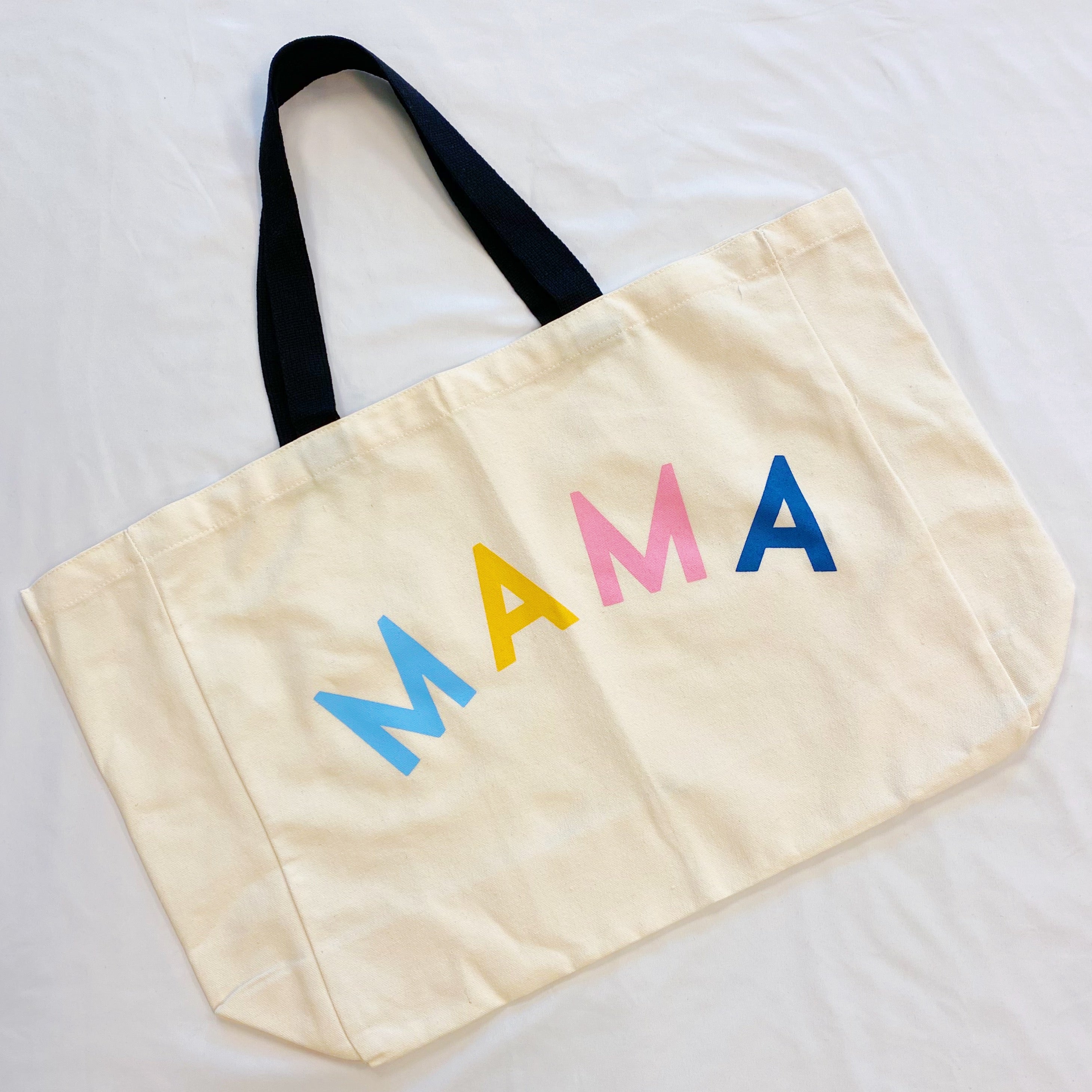 Mama Canvas Tote bag featuring stylish MAMA design, made from durable canvas fabric.