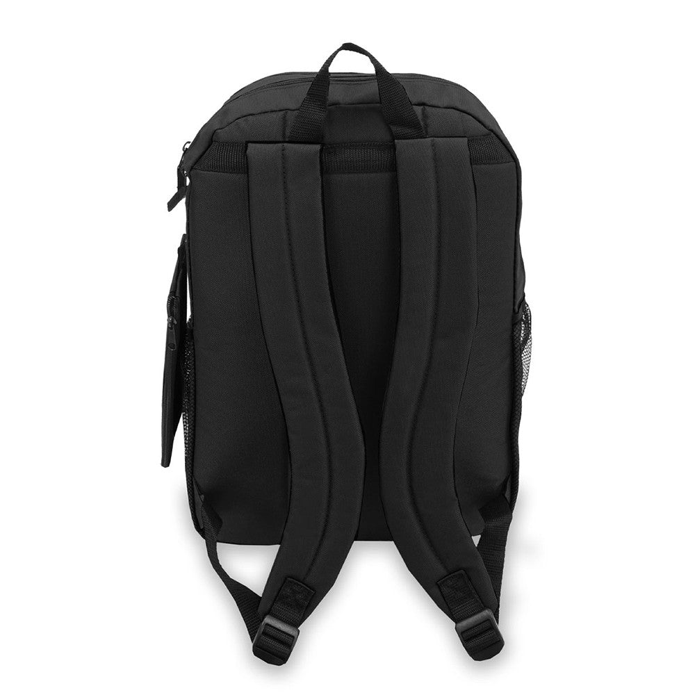 A stylish modern laptop backpack featuring dual compartments, padded back panel, and multiple tech pockets, perfect for daily use.