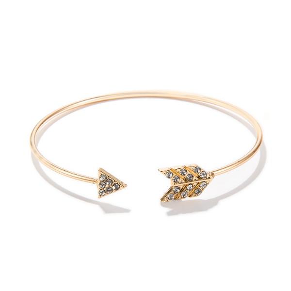 Olive Branch Pav'e Peace 5 PC Bracelet Set featuring 14K gold plating and white crystal pav'e, elegantly designed in Italy.