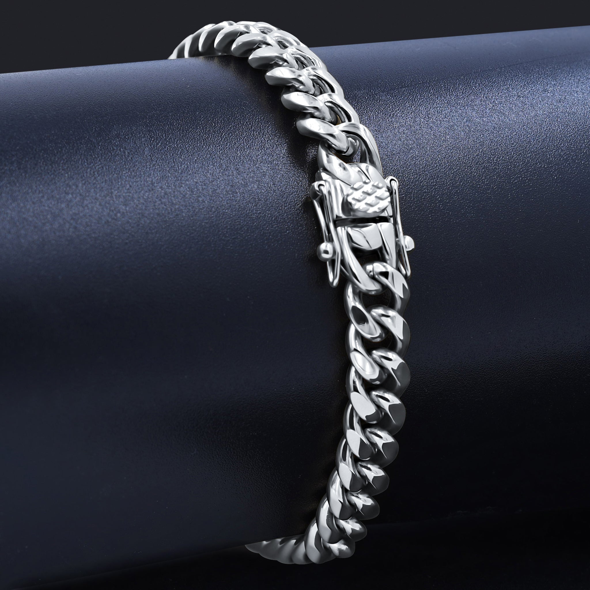 PARADISIACAL 12MM Steel Bracelet showcasing its sleek design and solid brass material.