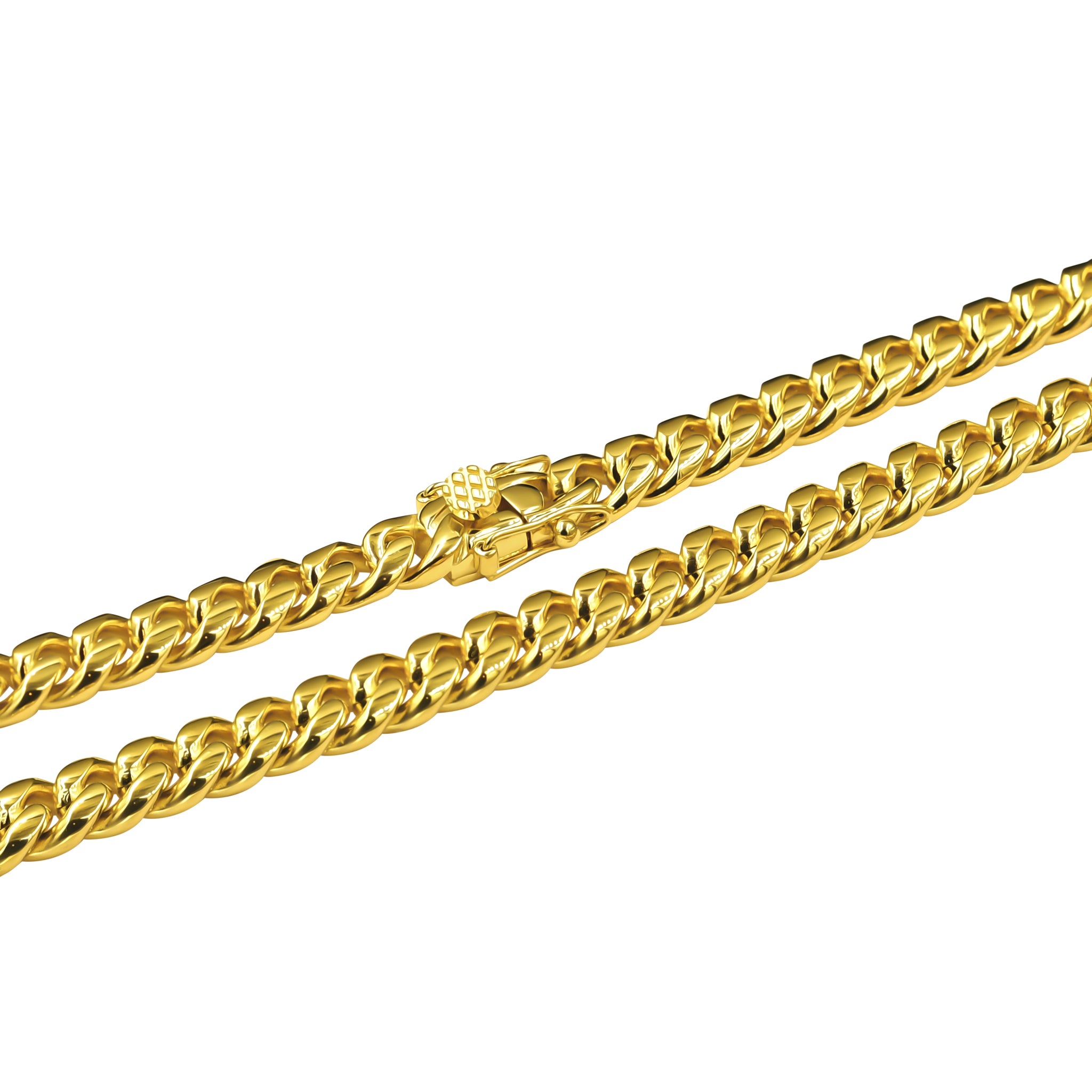 PARADISIACAL 6MM Chain featuring a sturdy locking clasp and high polish finish, crafted from solid steel.