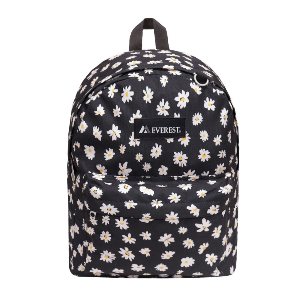 Pattern Printed Backpack featuring a modern design, padded back panel, and multiple pockets for convenience.