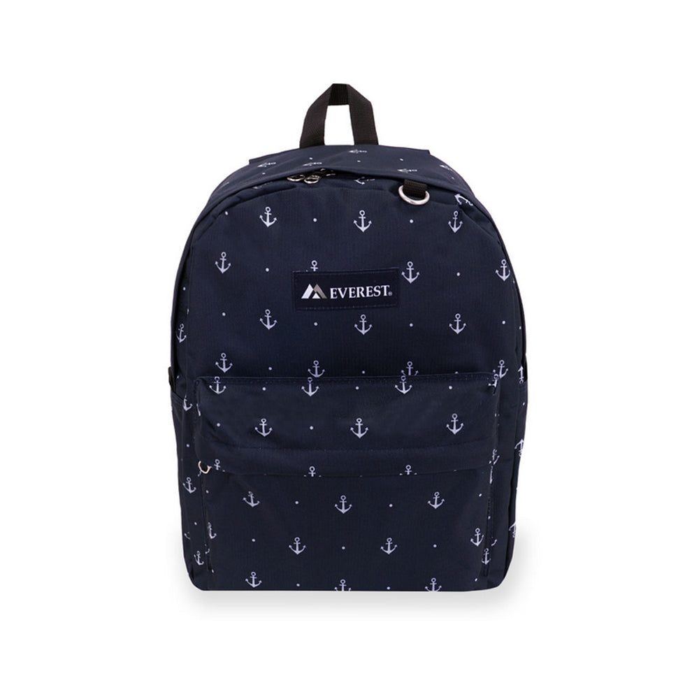 Pattern Printed Backpack featuring a modern design, padded back panel, and multiple pockets for convenience.