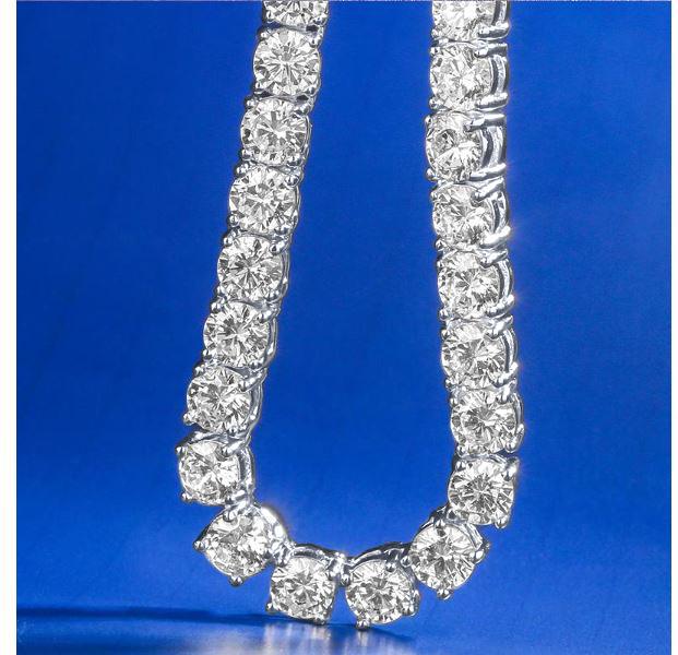 ROCK 4 MM One Row Tennis Chain featuring cubic zirconia stones set in brass, showcasing a stylish and elegant design suitable for various outfits.