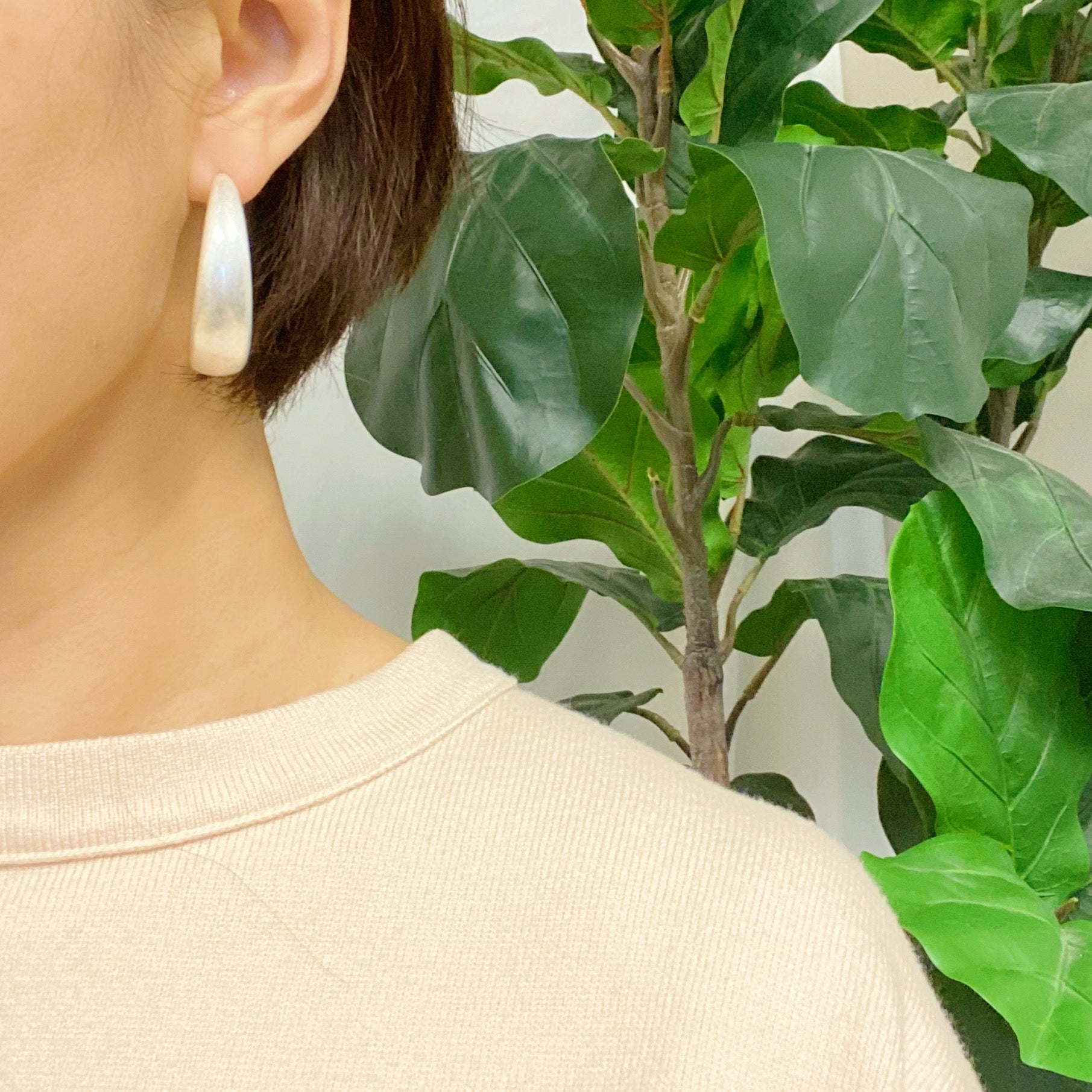 So Perfect Daily Hoop Earrings in gold and silver finish, lightweight and stylish, perfect for everyday wear.