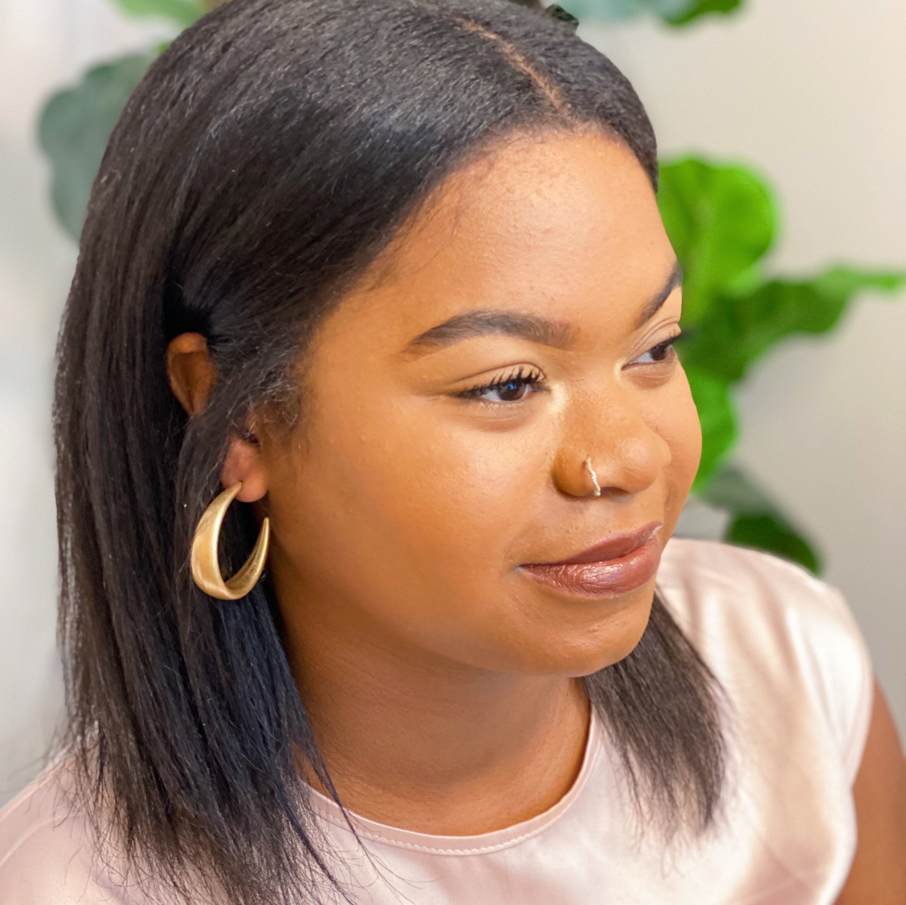 So Perfect Daily Hoop Earrings in gold and silver finish, lightweight and stylish, perfect for everyday wear.