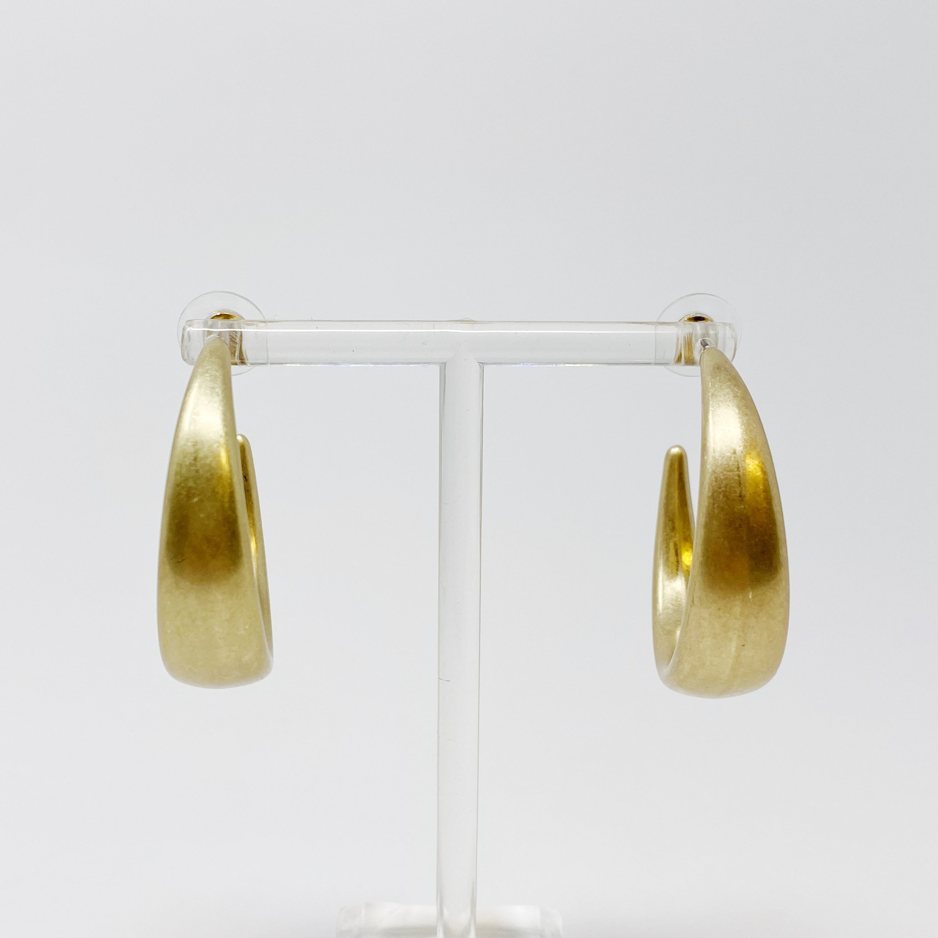 So Perfect Daily Hoop Earrings in gold and silver finish, lightweight and stylish, perfect for everyday wear.