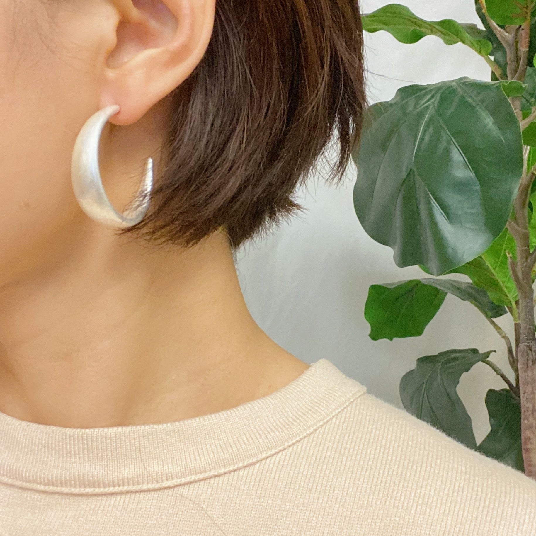 So Perfect Daily Hoop Earrings in gold and silver finish, lightweight and stylish, perfect for everyday wear.