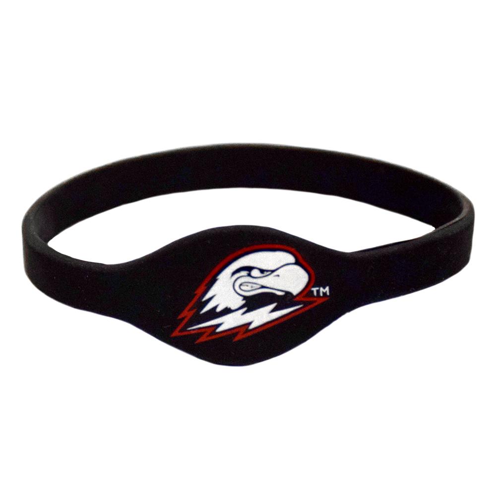 Southern Utah Silicone Bracelet in vibrant colors, showcasing SUU logo and durable silicone material.