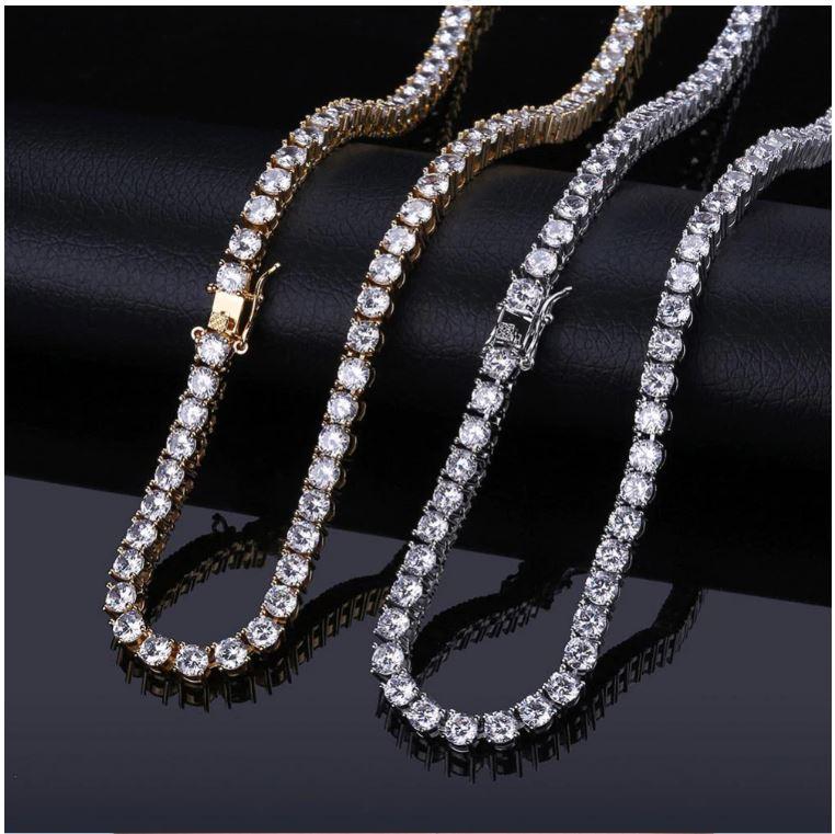 SPARKLE 3MM 925 Tennis Choker featuring cubic zirconia stones set in 925 silver metal, showcasing a glamorous and elegant design.