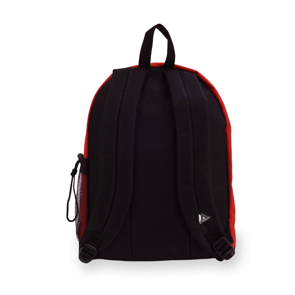 A classic two-tone STANDARD BACKPACK featuring a front organizer and spacious main compartment, made from durable 600D polyester.