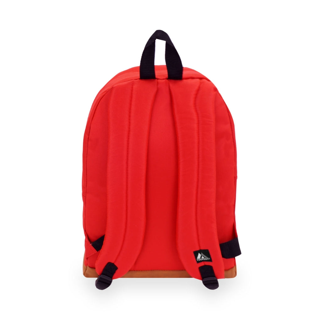 A stylish Suede Bottom Backpack in a foldable design, showcasing its dual zippered compartments and adjustable shoulder strap.