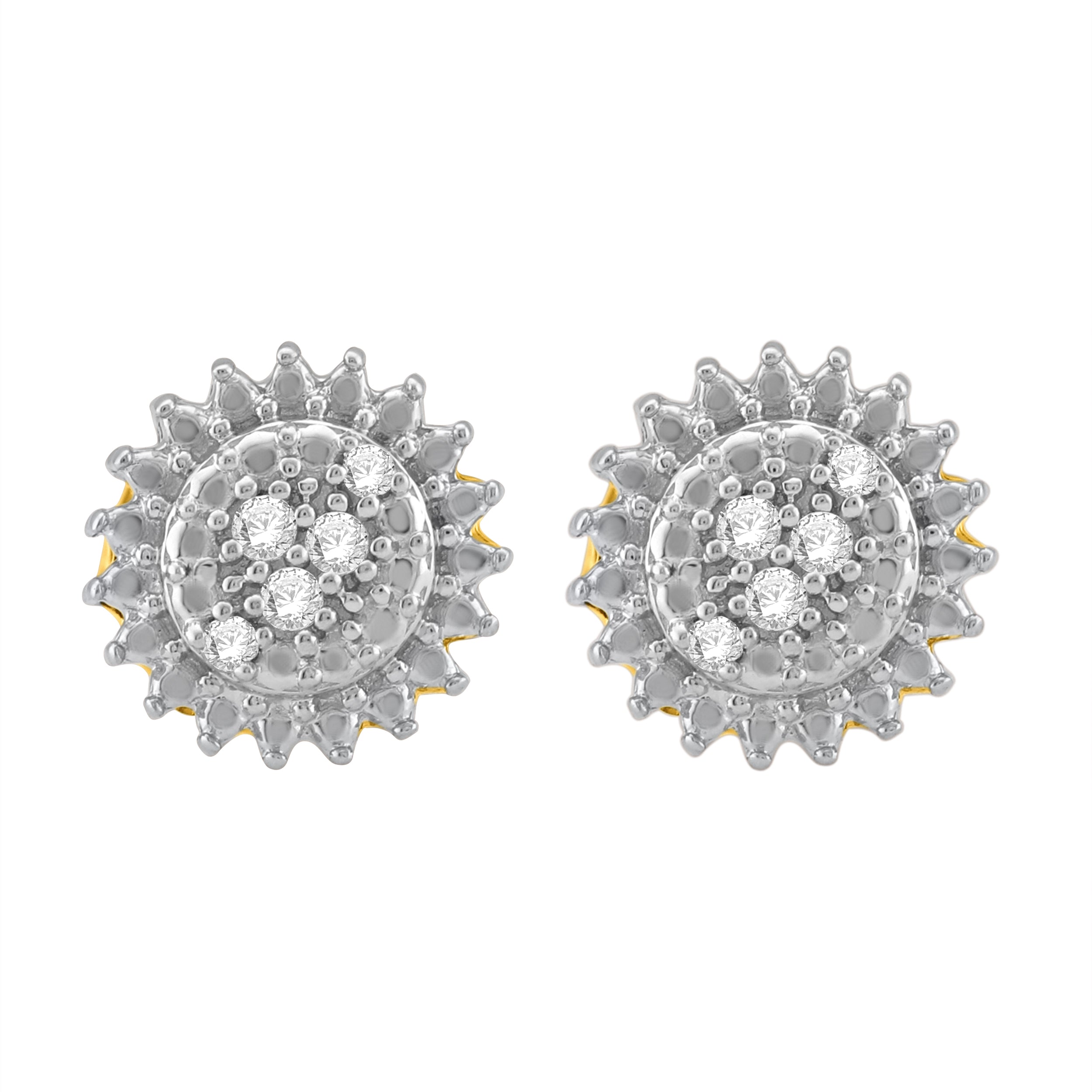 SZEP Earrings featuring a star shape design with diamond stones, showcasing elegance and sparkle.