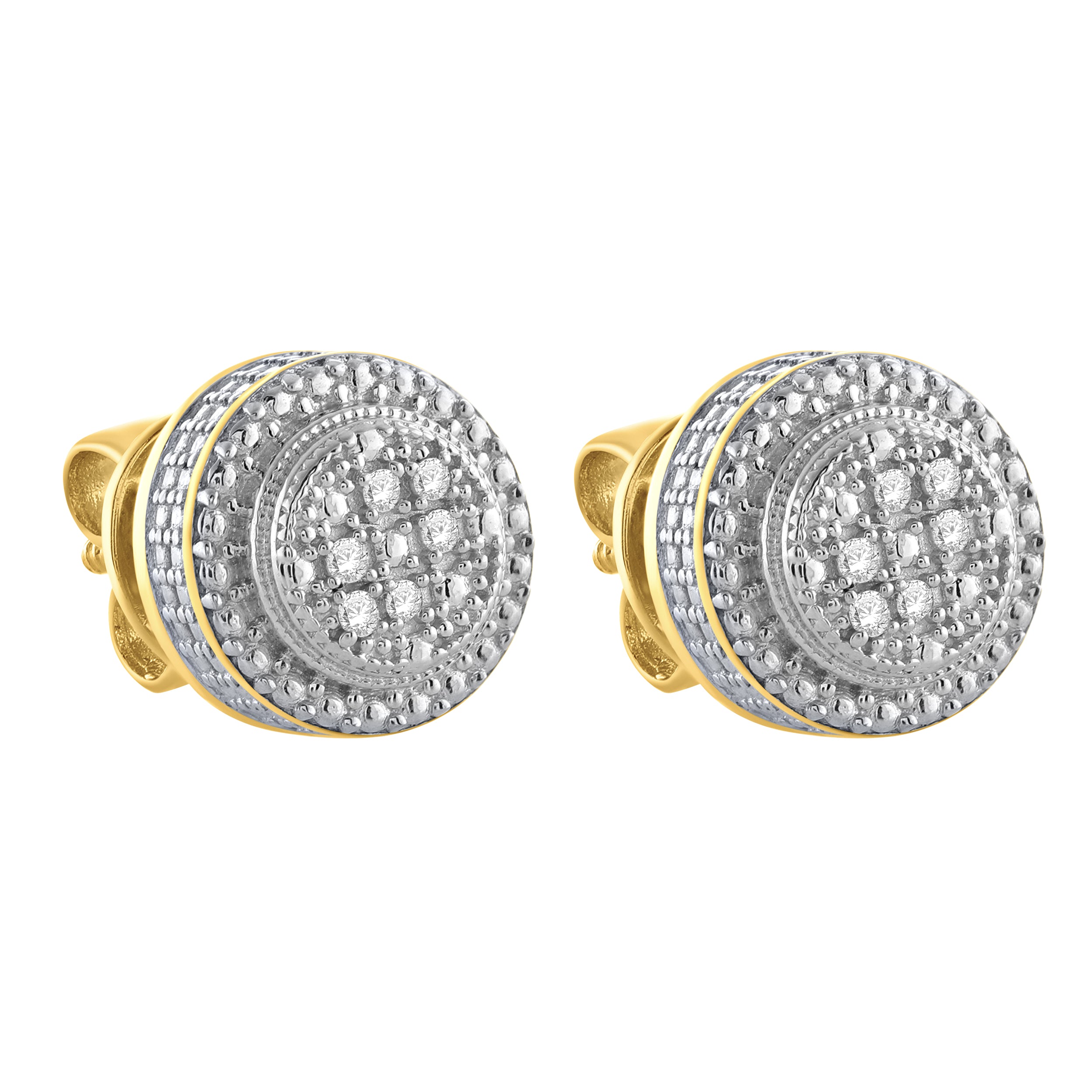 UNICAS Earrings featuring stunning diamond ear studs, elegantly designed for any occasion.