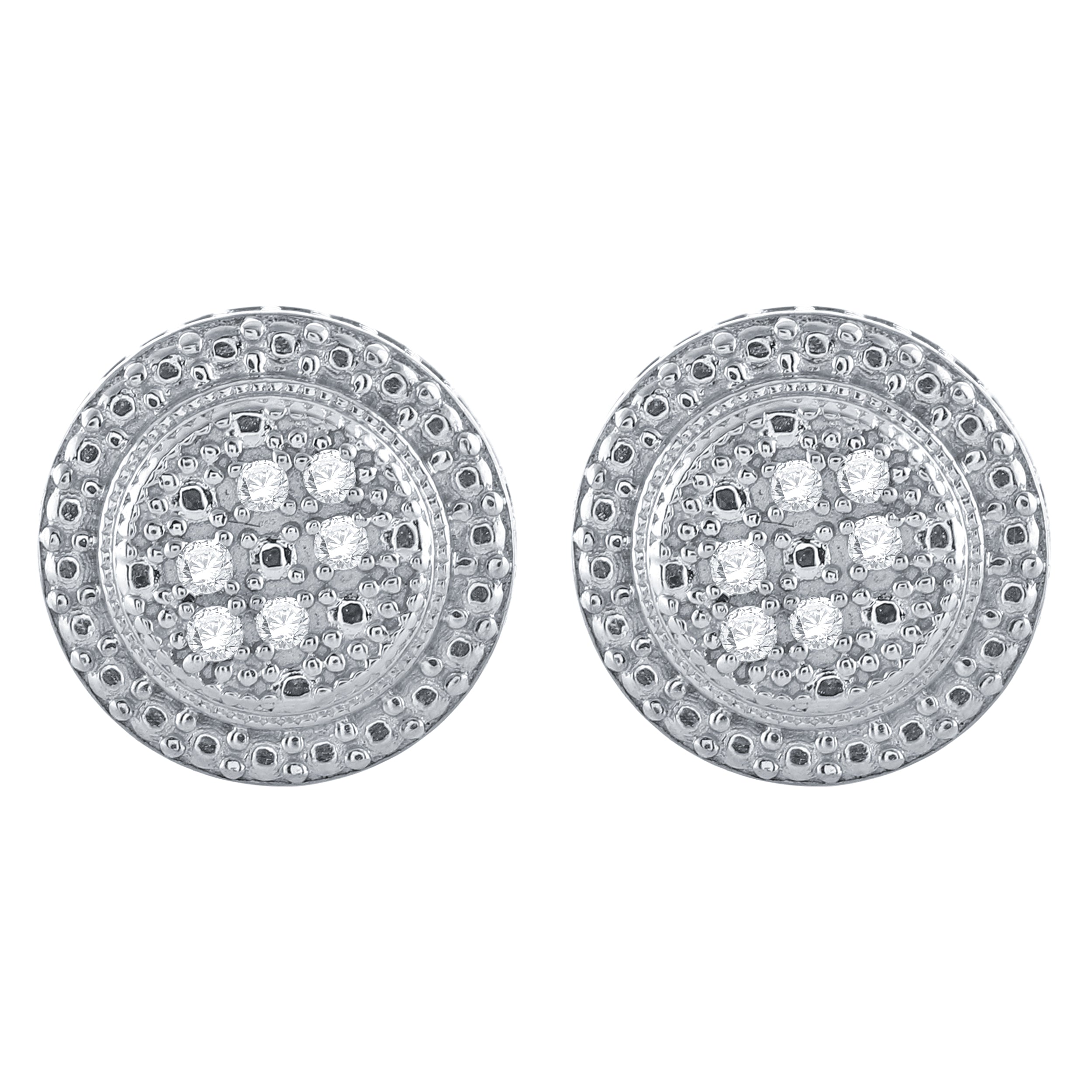 UNICAS Earrings featuring stunning diamond ear studs, elegantly designed for any occasion.