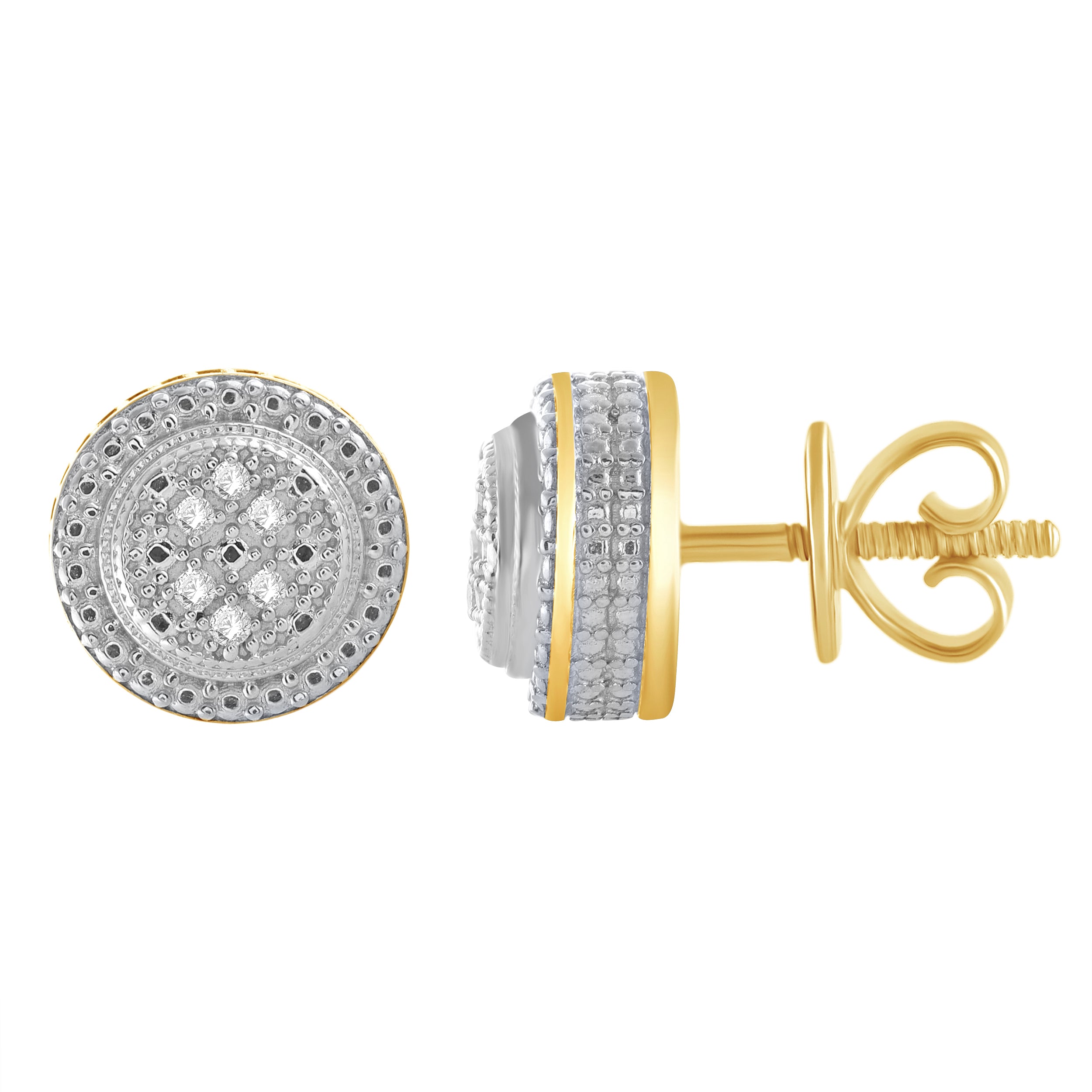 UNICAS Earrings featuring stunning diamond ear studs, elegantly designed for any occasion.